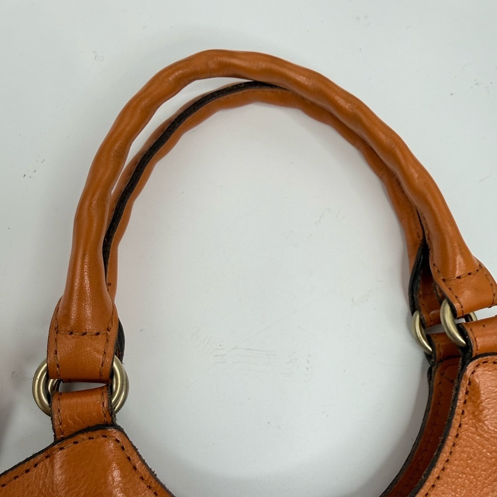 Patricia Nash valora crossbody satchel tooled leather purse - Picture 3 of 7
